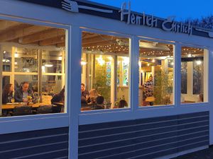 Outside at Herrlich Ehrlich in Trier