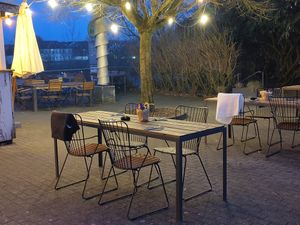 Terrace at Herrlich Ehrlich in Trier