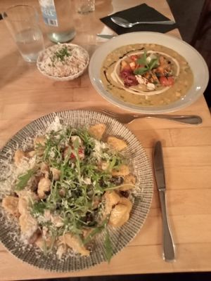 Gnocchi en curry at Herrlich Ehrlich in Trier