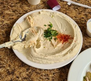 Hummus at Al Ameer in Dearborn