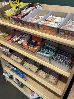 Vegan bars   at Greenstraw Cafe in Newtown