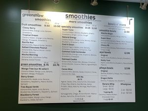   at Greenstraw Cafe in Newtown