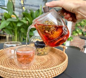 Tea at Blessings Home & Café in Koh Phangan