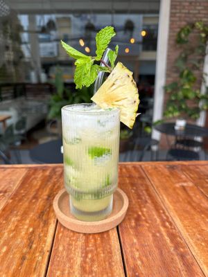Pineapple Mojito at Blessings Home & Café in Koh Phangan