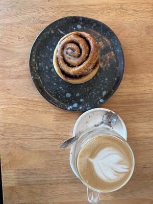 Cinnabon & Cappuccino  at Blessings Home & Café in Koh Phangan