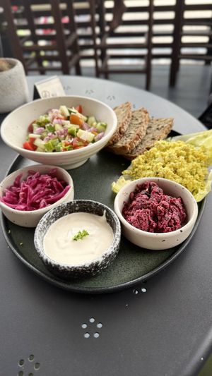 Egg salad breakfast   at Blessings Home & Café in Koh Phangan