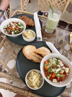 Cheese mushroom sandwich   at Blessings Home & Café in Koh Phangan