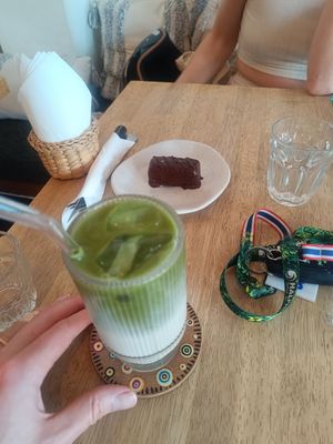 Matcha at Blessings Home & Café in Koh Phangan