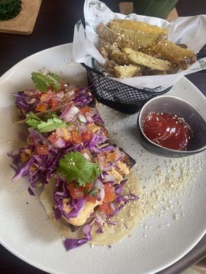 Cajun Tofu Tacos   at Ver De Siargao in Siargao