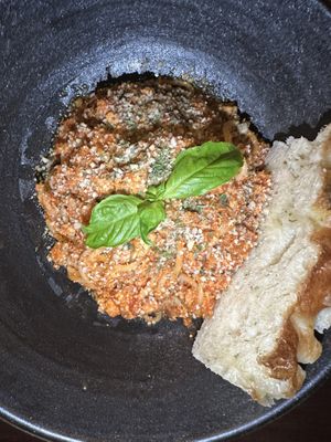 Vegan Pasta Bolognese   at Ver De Siargao in Siargao