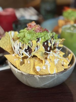 Black bean nachos  #Veganuary at Ver De Siargao in Siargao