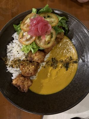 tempeh curry  at Ver De Siargao in Siargao