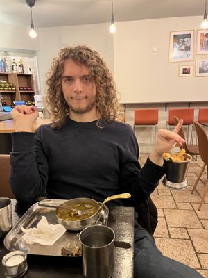 Side fries exceptionally modeled  at Naansense in Gothenburg