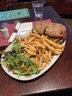 Vegan souvlakii  at Carnegie Diner & Cafe in New York City
