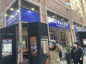 Front   at Carnegie Diner & Cafe in New York City