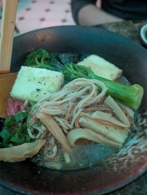 Yasai miso ramen at KIBOU in Cambridge