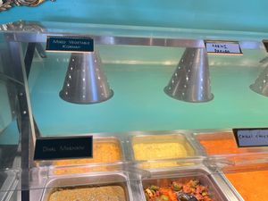 Sorry, bad pic but it’s something. Had the vegetable korma. Lunch buffet is not extensive.  at India Palace in Provo