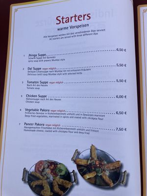 Menu   at Ganesha in Bietigheim-bissingen