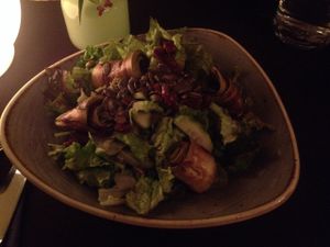 Salad at Soul Kitchen in Sofia