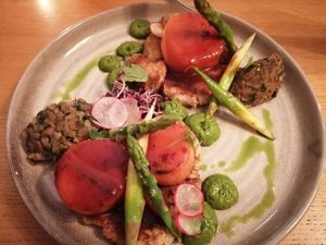 This was delicious at Soul Kitchen in Sofia