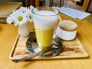 Turmeric Latte  at Soul Kitchen in Sofia