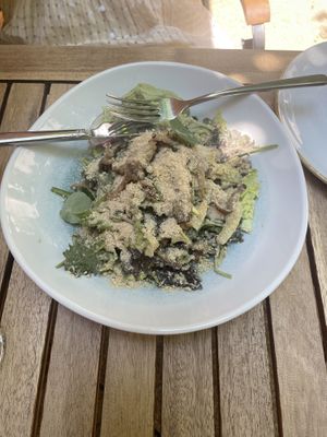 Mushroom salad  at Soul Kitchen in Sofia