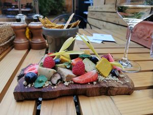 Cheese platter at Soul Kitchen in Sofia