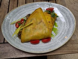 Spinachi Pancake at Soul Kitchen in Sofia