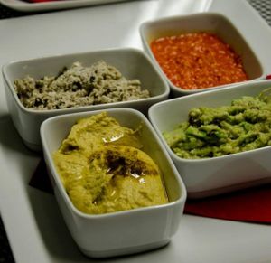 set dips at Soul Kitchen in Sofia