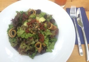 salad  at Soul Kitchen in Sofia