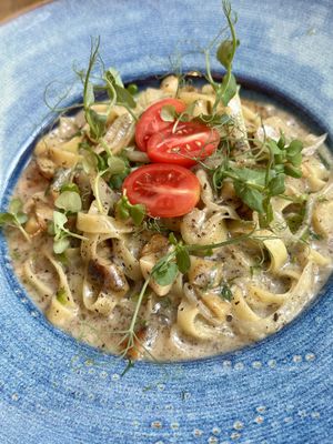 Mushroom Tagliatelle   at Soul Kitchen in Sofia