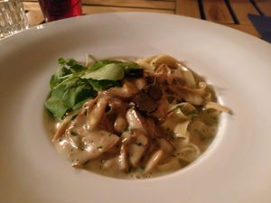 Tagliatelle Porcini at Soul Kitchen in Sofia