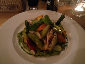 Flattop Veggies at Soul Kitchen in Sofia