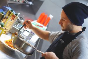 Making of Pasta  at Soul Kitchen in Sofia