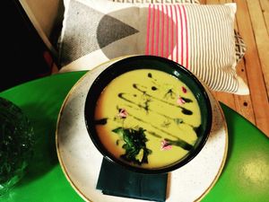 Vegetables cream soup  at Soul Kitchen in Sofia