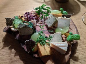 Cheese selection at Soul Kitchen in Sofia