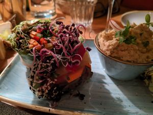 Summer rolls at Soul Kitchen in Sofia