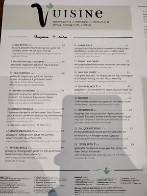  at V'uisine in Berlin