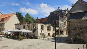 V at Ruinen Romantik in Quedlinburg