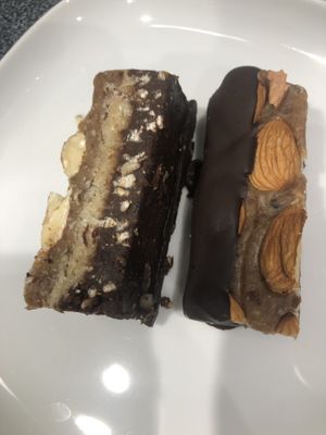 Snickers Bar... SO GOOD! A MUST TRY! at Raw Juce in Boca Raton