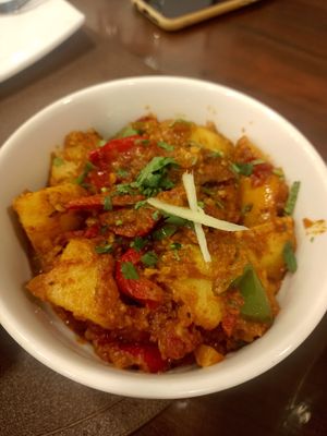 Aalu shimlamirch at Cafe Punjab Official in Samarkand