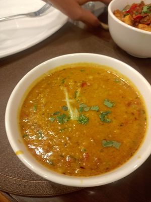 Dal tadka at Cafe Punjab Official in Samarkand