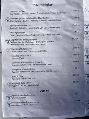 Very pricyey  at Scotti's in Dusseldorf