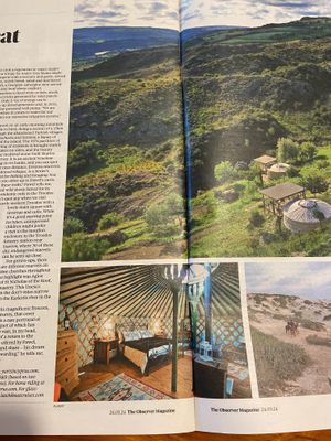  at Yurts in Cyprus in Simou