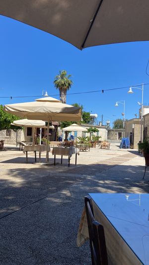 Simou village square at Yurts in Cyprus in Simou