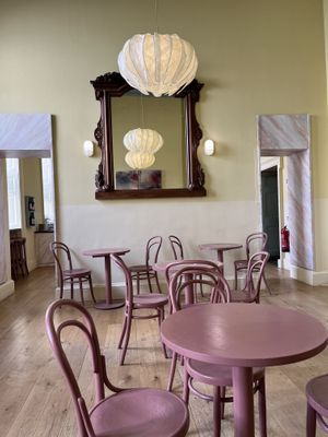 Interior seating. Outside seating available as well    at Café Petiole in London