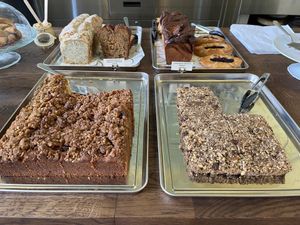 Sweet bakes  at Café Petiole in London