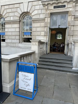   at Café Petiole in London