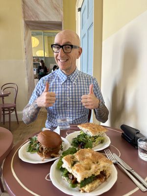   at Café Petiole in London