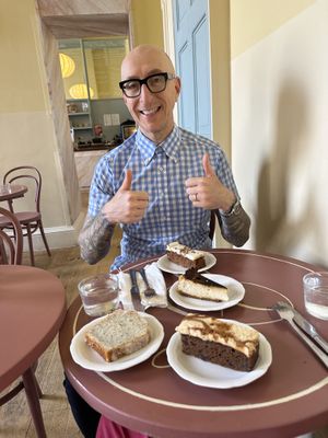   at Café Petiole in London